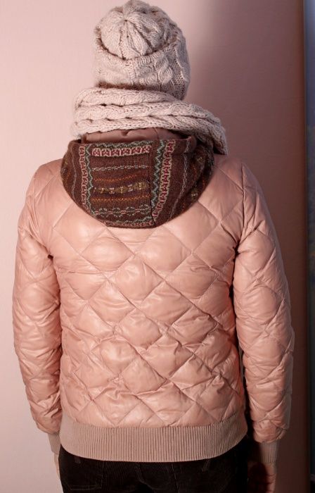 Демисезонная, еврозима куртка MDS jeans( пух+перо), р. 44/ S
