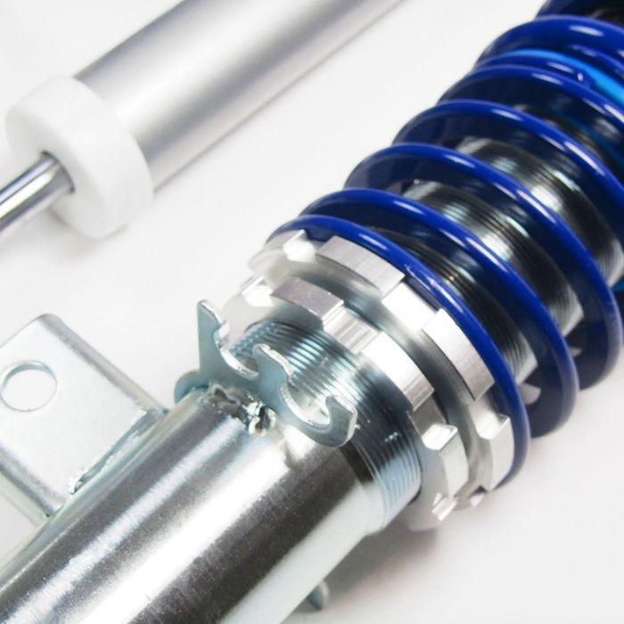 Kit suspenção coilovers JOM BLUE LINE para Audi TT Coupe / Roadster 8N, Seat Leon Cupra R 1M, Skoda Octavia RS 1U.