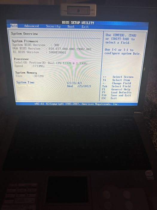 Asus f5SL, laptop, notebook, komputer przenośny