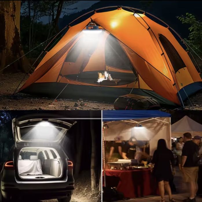 Якісний ліхтар MOSLIGHTING MOS-14. Акумуляторна лампа MOS 14.