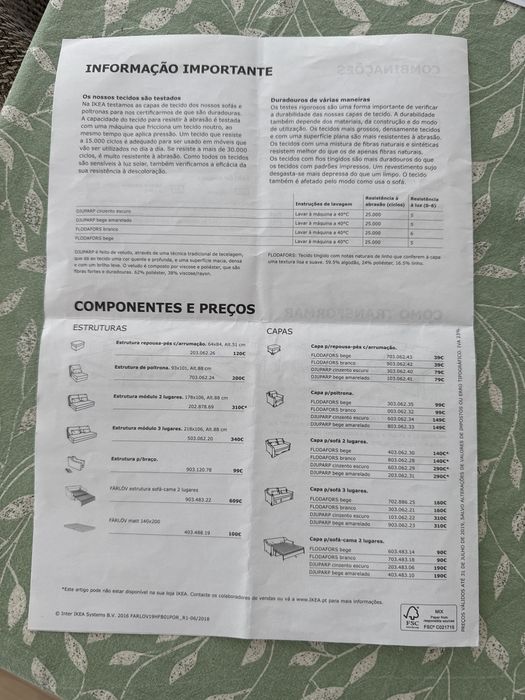 Sofa cama 2 lugares cinzento escuro veludo Ikea Farlov 2019