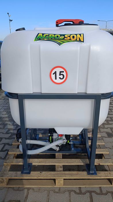 Opryskiwacz herbicydowy 400l Pompa 100l Agroplast Rozdzielacz