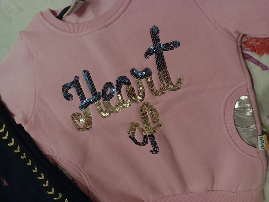 Костюм на флісі на дівчинку 2-3 роки