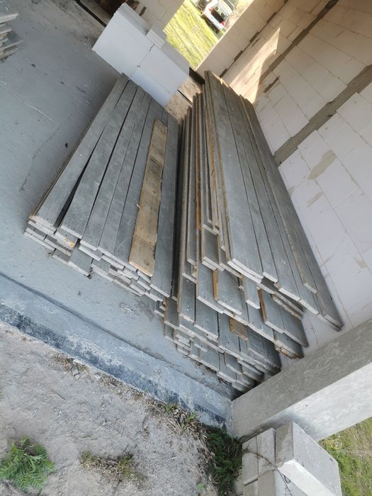 Deski szalunkowe po 1 budowie