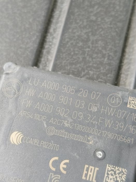 Mercedes w213 w203 radar distronic a000905.2007 w257 w217 w222