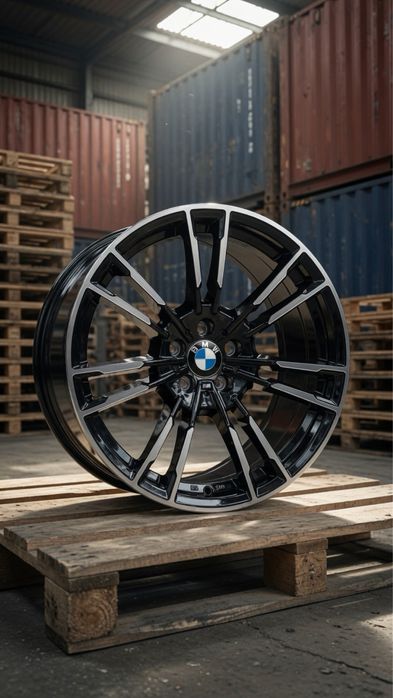 Нові різноширокі диски R19 5x120 BMW 706M стиль F30 F31 F34 F80 F32 F33 F36 F82 F10 F11 F06 F12 F13 X3 F25 X4 F26 E90 E91 E92 E93 чорні з проточкою