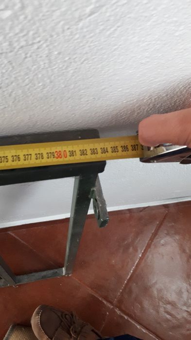 Grade de ferro 63cm por 384cm