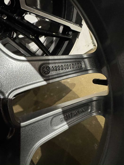 Оригінальні диски + зимова гума Michelin R19 на Mercedes E S Class W22