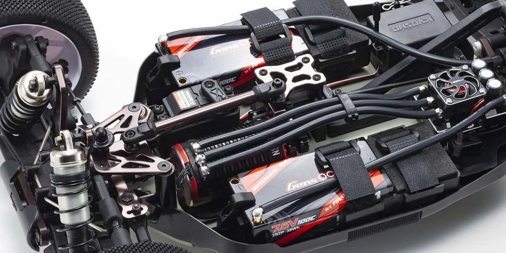 Kyosho Inferno MP10e — Pronto a Usar (Rádio + Recetor + 2 Baterias + carregador)