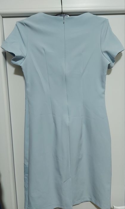 Сукня блакитна з пайєтками