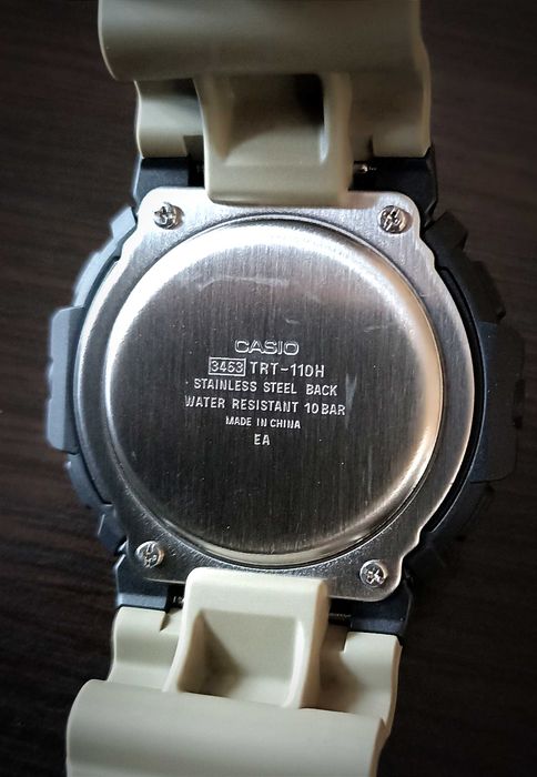 Casio TRT-110H-5BVCF Вибросигнал/грязезащита.