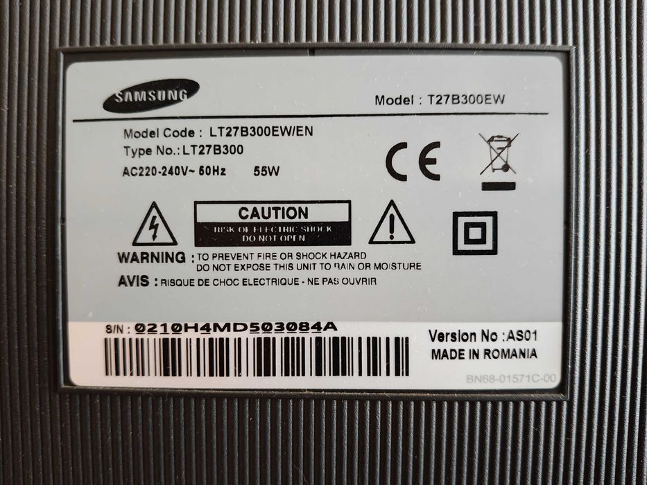 Televisão e Monitor Samsung 27”