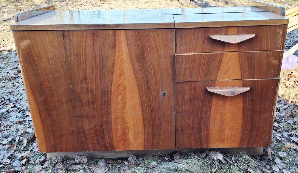 Stara czechosłowacka komoda szafka na radio