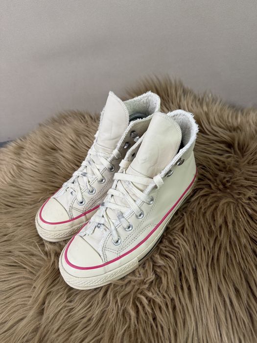 Skórzane trampki Converse