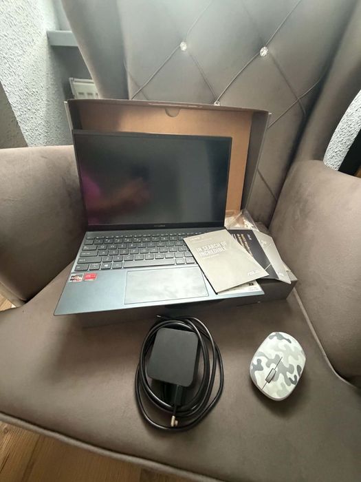 ASUS ZenBook 14 512GB Idealny stan Myszka Ładowarka Pudełko