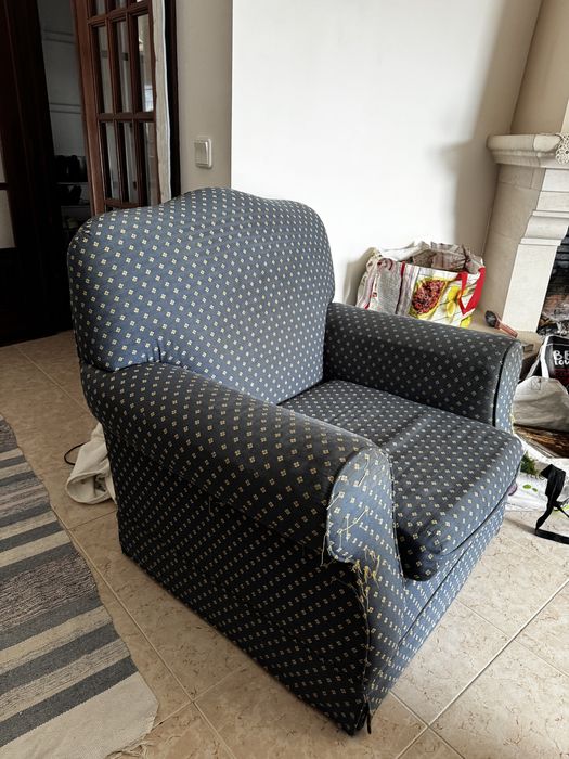 Sofa cama + sofa pequeno