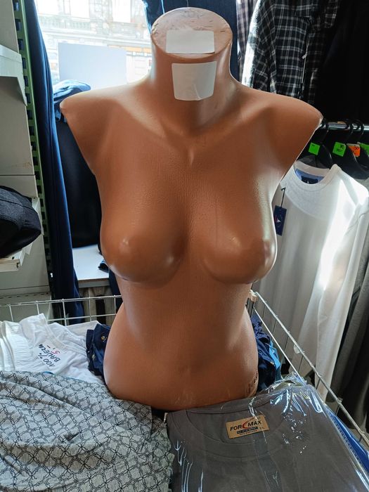 Piersi, popiersie, postument, manekin, ekspozytor