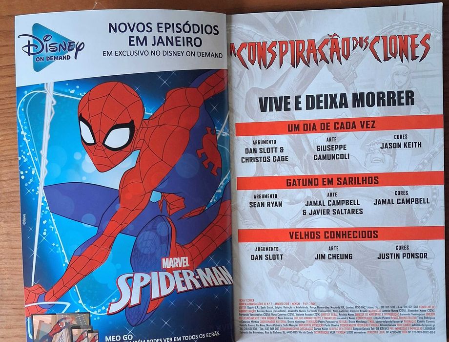 Homem-aranha Marvel série II número 2