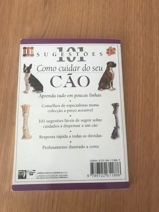 Livro “ Como tratar do seu cão “