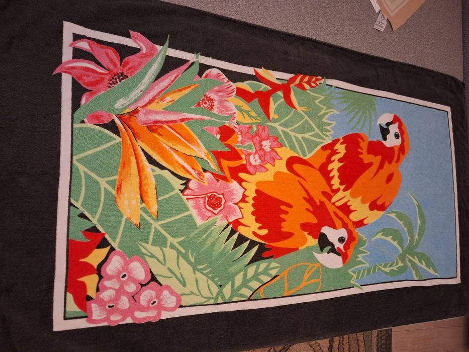 *Wielobarwny ręcznik.