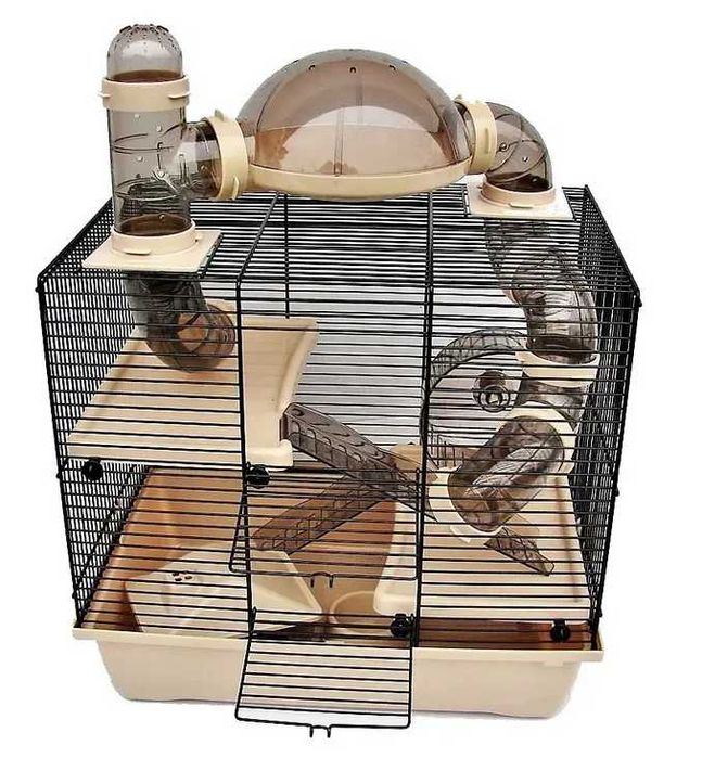 Клітка з тунелями для дрібних гризунів мишей хомяка Rocky Terrace G137