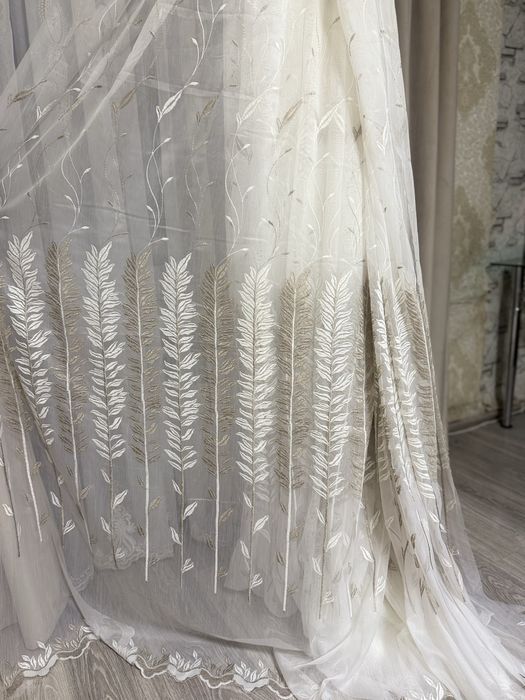 Шикарна тюль бамбук 4 метри