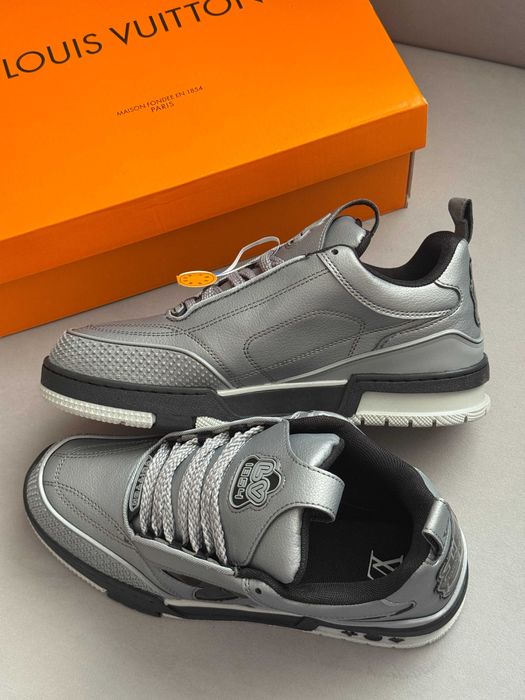 Кросівки Louis Vuitton Skate 1854 Grey | кеди Луї Віттон Скейт сірі