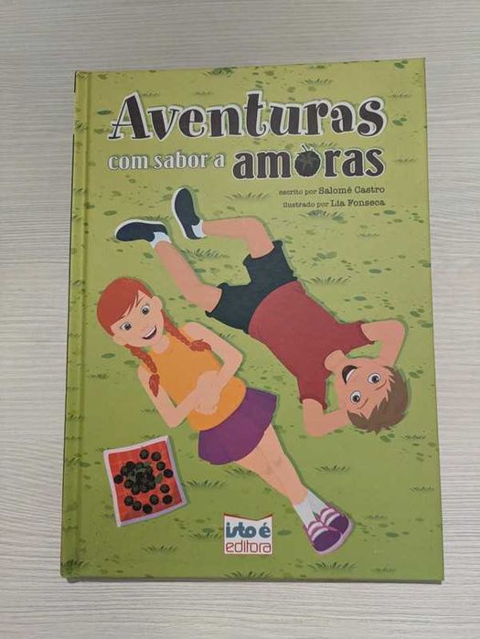 Livro Aventuras com Sabor a Amoras (Novo)