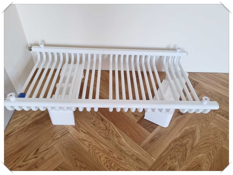 Grzejnik łazienkowy rozstaw 50cm biały ok. 512W