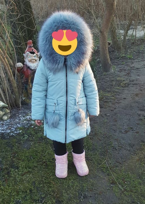 Куртка зимова на дівчинку