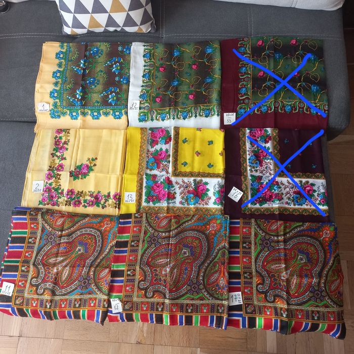 Хустки тернові українські