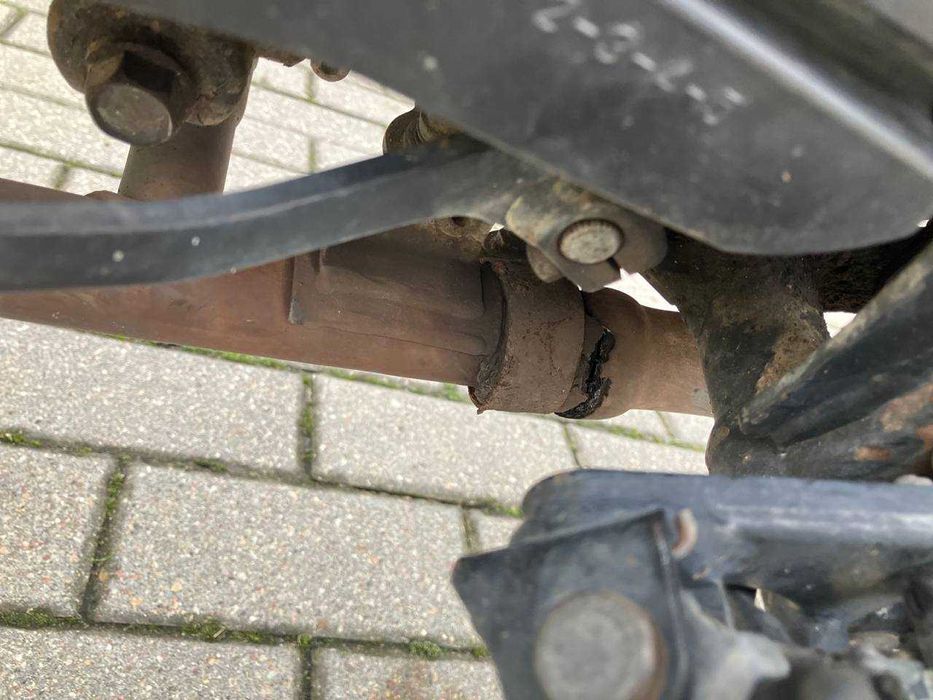 Yamaha XT660X po wypadku