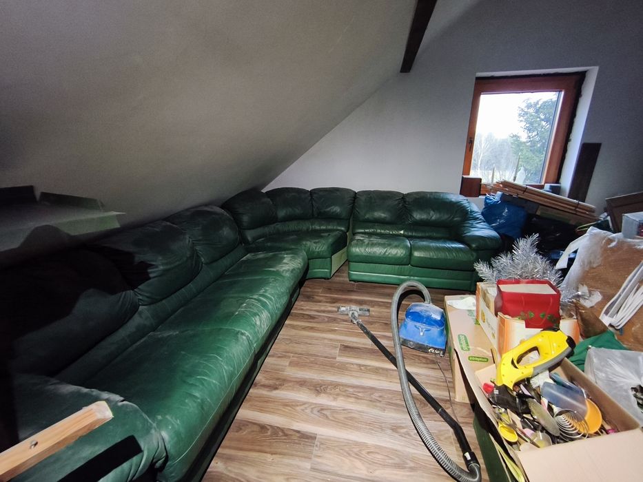 Oddam skórzaną sofę 3x2.5m