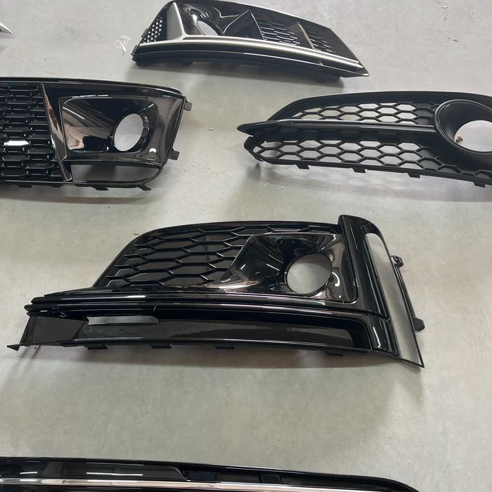 Бокові решітки в бампер Audi, решетки бампера ауди a1 a3 a4 a5 a6 a7