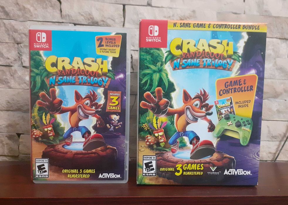 Nintendo Switch Lite + 5 ігор на картриджах + геймпад Креша