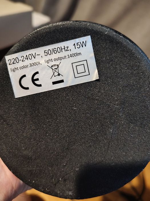 Stojąca Lampka LED nocna 150 cm 220-240V jasne ciepłe światło