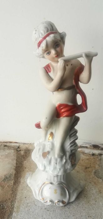 Figura Porcelana Bibelot Koreia Coreia