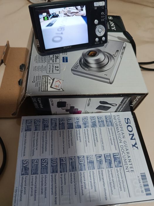 sony cyber shot 141 - купити фототехніку, відеотехніку - Ціна на
