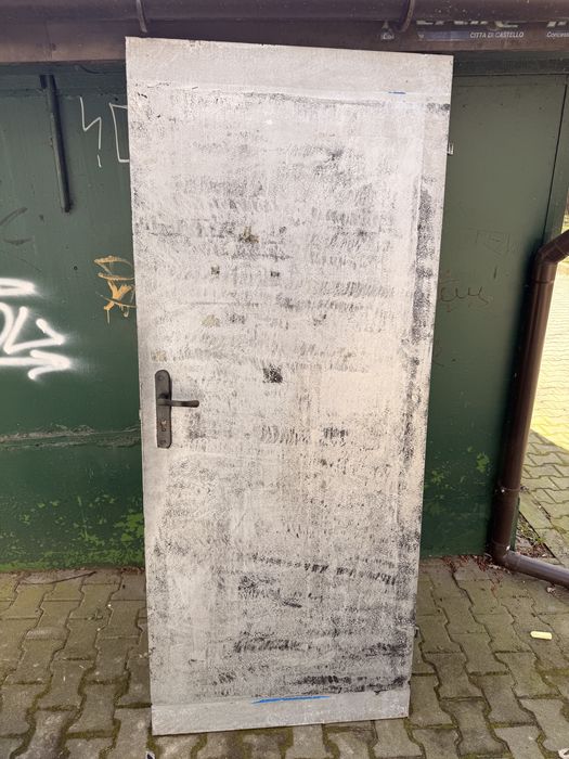 Drzwi ocynkowane 2 klucze