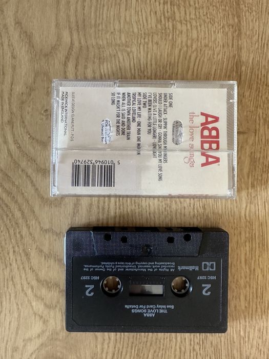ABBA love songs cassete