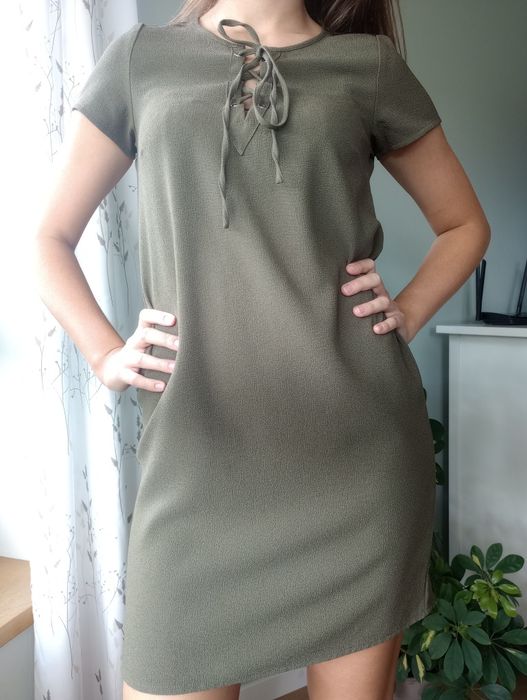 Zielona sukienka