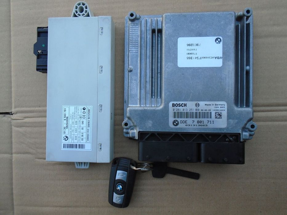 KOMPUTER STEROWNIK SILNIKA BMW E90 E91 320d e60 520d x3 e83 2.0d AUTOMAT