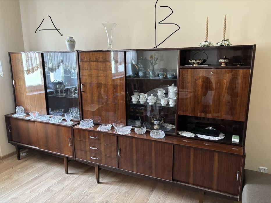 Sprzedam drewniane meble lata 60-70 PRL