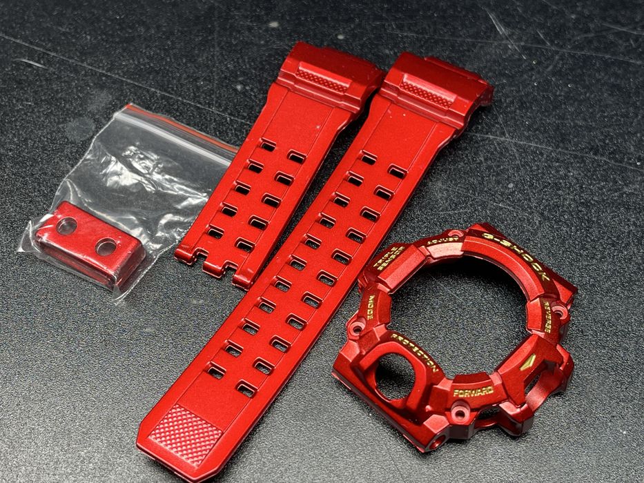 Casio G-Shock GW-9400 Rangeman zestaw pasek i bezel Iron Man polysk