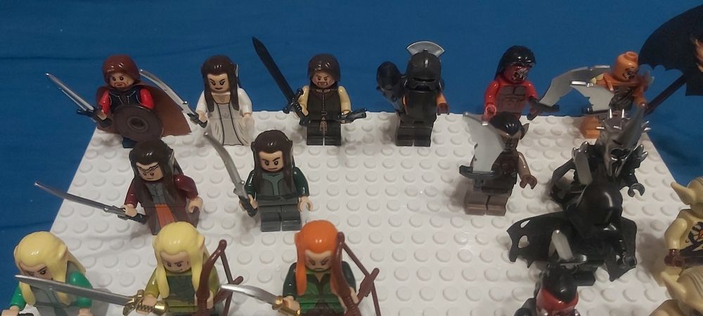 Klocki figurki władca pierścieni lotr