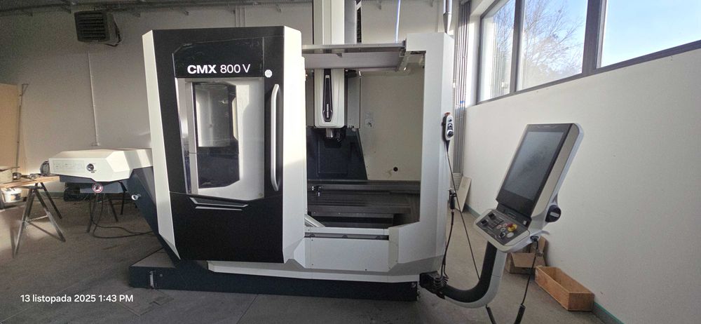 Frezarka CNC DMG MORI CMX 800 V - 10h pracy