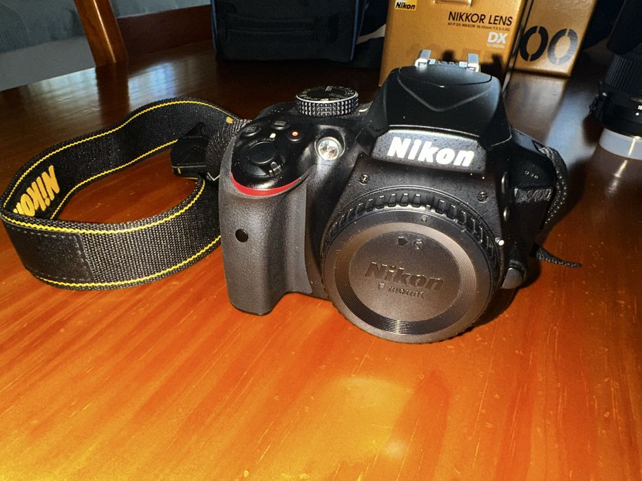 Nikon D3400 + 2 Lentes (18-55 e 18-200) + Tripé + Mala | Kit Completo