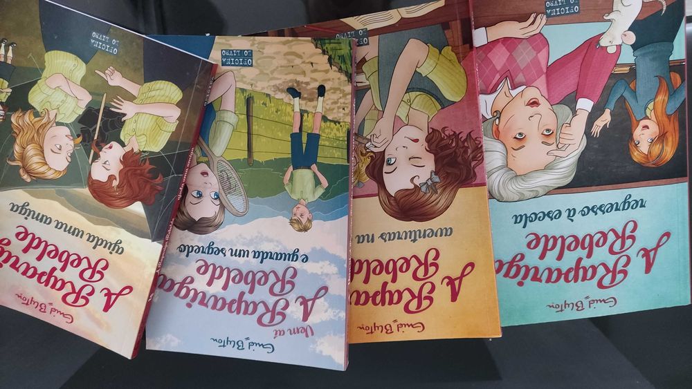 Livros coleção A Rapariga Rebelde