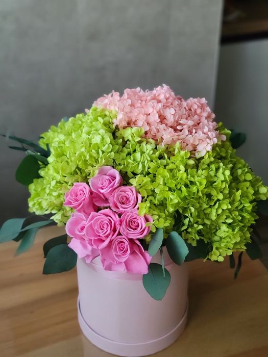 Стабілізовані троянди, квіти.Нев'янучі троянди. Подарунок.