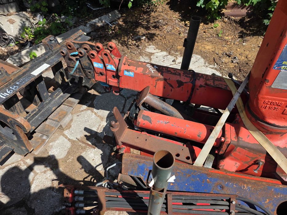 hds dźwig żuraw Ferrari 560 atlas hiab palfinger terex fassi
